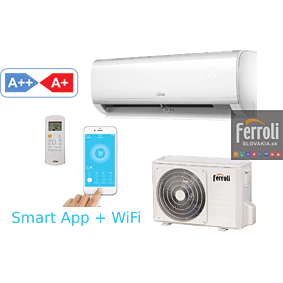 Klimatizácia FERROLI DIAMANT S12 / 3,5 kw-12000 BTU/ + WIFI