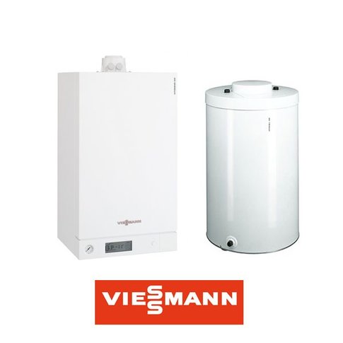 Kondenzačný plynový kotol Viessmann VITODENS 100-W+100L zás.+snímač teploty zásobníka+100UTDB